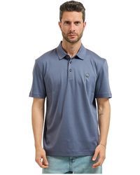 HUGO - Tops ,Blauw ,Katoen Boss T-Shirts En Polo's - Lyst