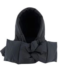 Bomboogie - Accessoires ,Zwart ,Polyester Capuchonsjaal - Lyst