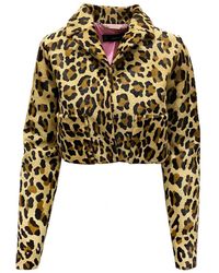 DSquared² - Leren En Suède Jassen - Lyst