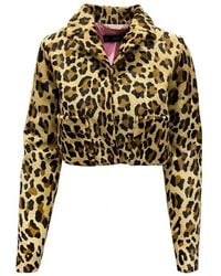 DSquared² - Leren En Suède Jassen - Lyst