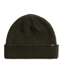 Vans - Accessoires ,Groen ,Core Basic Cuff Beanie - Lyst