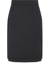 Maison Margiela - Grauer Rock Aw25 Elegant Bequemer Stil - Lyst