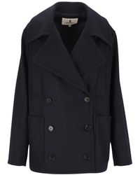 Barena - Double-Breasted Coat - Lyst
