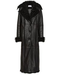 Philipp Plein - Shearling Coat Long - Lyst