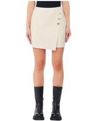 Liu Jo - Ecs Gonna Maglia Mini Asimm - Lyst