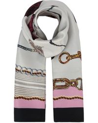 Pinko - Accessoires ,Veelkleurig ,Limbo Foulard Twill Stampa - Lyst