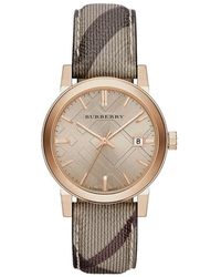 Burberry - Accessoires ,Roze ,Leer The City Watch - Lyst