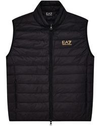 EA7 - Core Identity Packable Gilet - Lyst