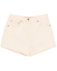 Valentino - Korte Broeken ,Denim Vgold Denim Shorts - Lyst