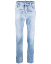 DSquared² - Slim Fit Jeans Katoen Elastaan Italië - Lyst