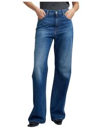 Replay - Wide Jeans - Lyst