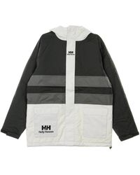 Helly Hansen - Jassen ,Veelkleurig ,Polyester Zwart Regenjack - Lyst
