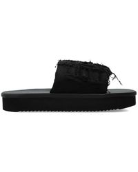 Rick Owens - Twisted Platform-Sole Slides - Lyst