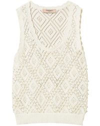 Twinset - Round-Neck Knitwear - Lyst