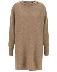 Brunello Cucinelli - Long Knitwear - Lyst