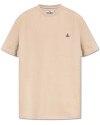Vivienne Westwood - T-shirt mit logo - Lyst
