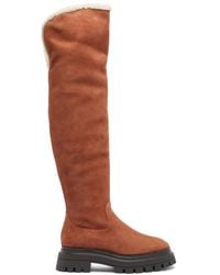 Stuart Weitzman - , BEDFORD OVER-THE-KNEE BOOT, STIVALI E STIVALETTI, - Lyst