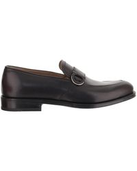 Ferragamo - Lederschuhe - Lyst