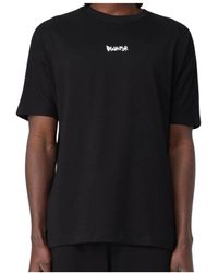 DISCLAIMER - Tops ,Zwart ,Katoen Urban Jersey T-Shirt Met Positieve Berichten - Lyst