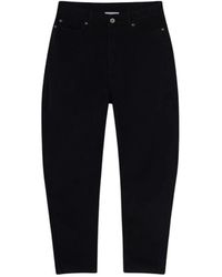 Halfboy - Jeans ,Zwart ,Zwarte Banaan Been Jeans - Lyst
