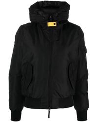 Parajumpers - Giacca core nera chiusura lampo logo - Lyst