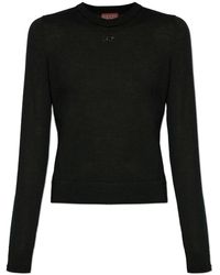 DIESEL - Truien & Vesten ,Zwart ,Wol Sweater M-Alinesa - Lyst