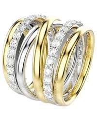 Swarovski - Hyperbola Cocktail Ring - Lyst
