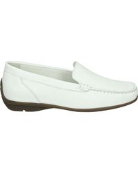 Waldläufer - Schoenen ,Wit ,Leer Witte Instappers Harriet Schoenen - Lyst
