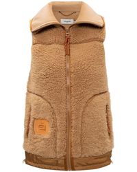 COACH Gilet - Naturel