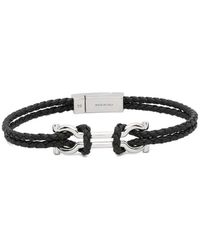 Ferragamo - Gancini Plaque Bracelet - Lyst