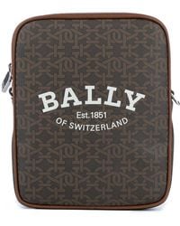 Bally - Tassen ,Bruin ,Leer Extra-Accessori Messenger Bag - Lyst