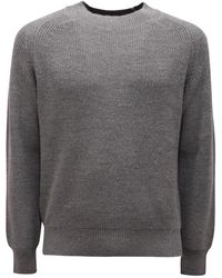 Brooksfield - Wollmischpullover Anthrazit Modell 203H.M032 - Lyst