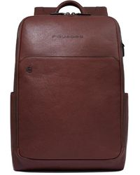 Piquadro - Personalizable Laptop Backpack 14 - Lyst