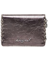 Desigual - Tassen ,Bruin ,Greta Tiny Zip Capsule Wallet - Lyst