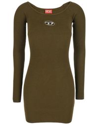 DIESEL - Knitted Dresses - Lyst