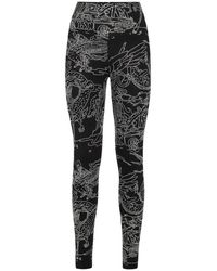 Philipp Plein - Jogging Leggings Skeleton Tattoo - Lyst