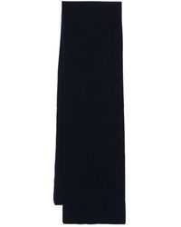 Sunspel - Cashmere Ribgebreide Sjaal - Lyst