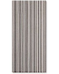 Fedeli - Eleganter Schal Mit Streifen - Lyst