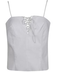 FEDERICA TOSI - Stylisches lace-up top - Lyst