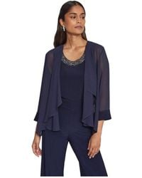 Joseph Ribkoff - Tops ,Blauw ,Top Met Lange Mouwen - Lyst