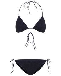 Oséree - Lumiere bikini set,lurex halterneck bikini set,lumiere two piece badebekleidung - Lyst