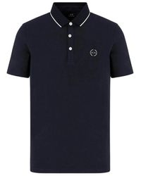 Armani Exchange - Klassisches polo-shirt - Lyst
