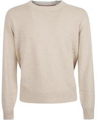 Brunello Cucinelli - Cashmere crewneck sweater - Lyst