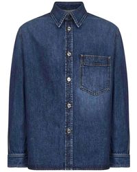 Givenchy - Overshirt Denim Shirt - Lyst