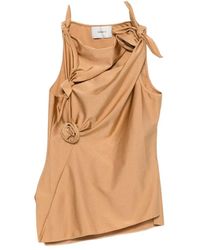 Coperni - Asymmetric Flower Top - Lyst