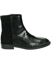 Pertini - Schoenen ,Zwart ,Leer Westers Stijl Zwarte Leren Laars - Lyst