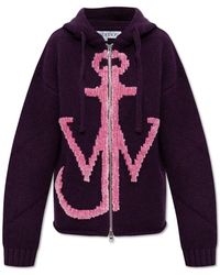JW Anderson - Cárdigan Con Capucha, Mujer, Talla - Lyst