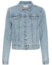 Ichi - Denim Jackets - Lyst