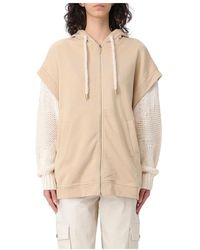 Twin Set - Sweatshirts & hoodies > zip-throughs - Lyst
