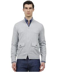 Gran Sasso - High-Neck Cardigan Met Rits - Lyst